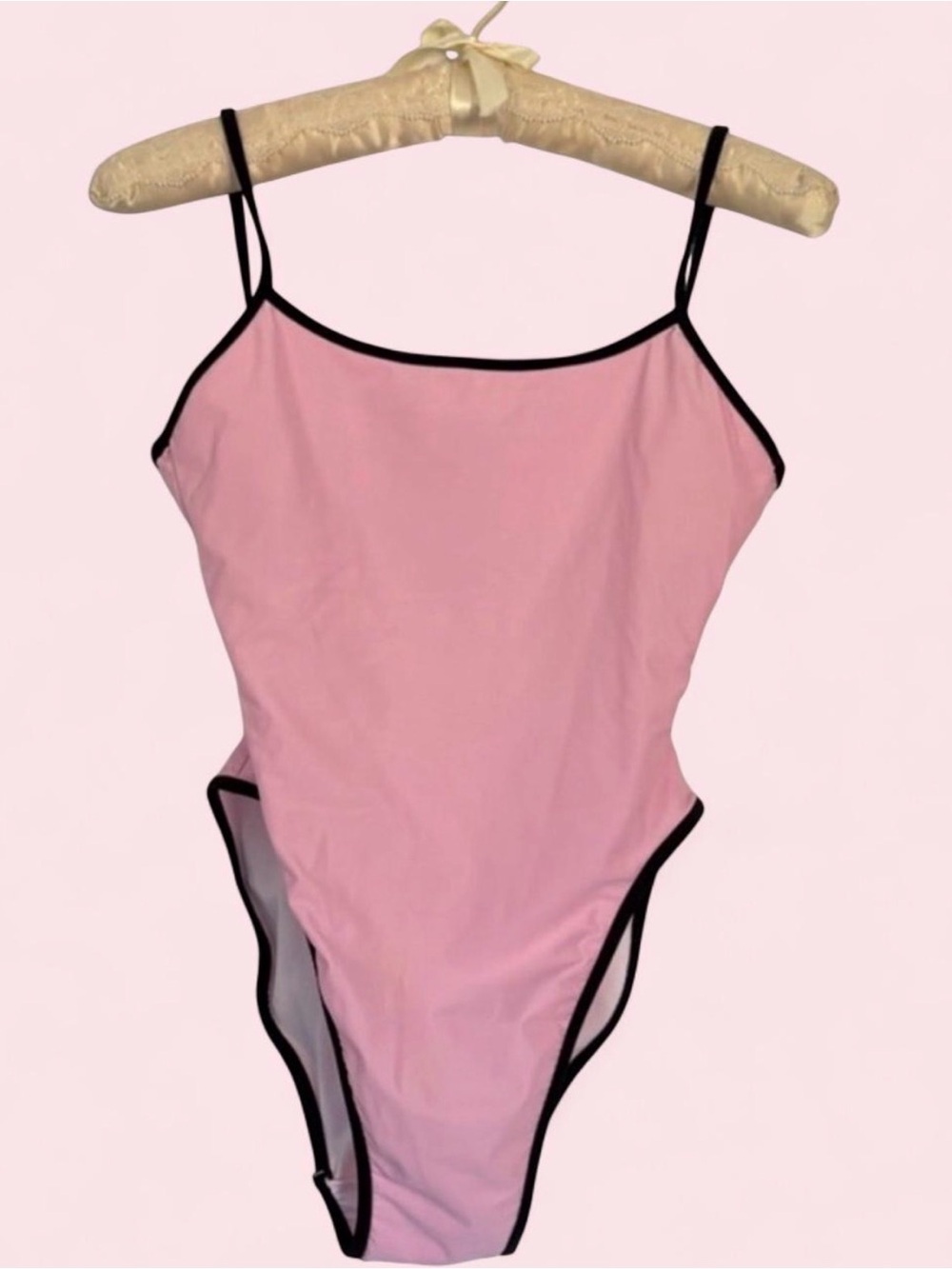 Vintage Pan Dulce 90s French Cut One Piece Swimsuit